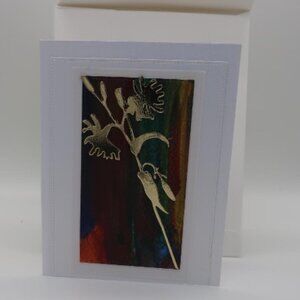 Greeting Card and Envelope (Handmade) # 4441